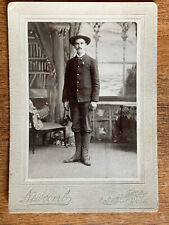 Pre WW1 Card Photo/Named Soldier/Col 7th US Infrantry/Newcomb Photo/Salt Lake UT picture