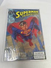 SUPERMAN THE MAN OF STEEL #1 JULY 1991 DC COMICS 48 PAGE 1ST ISSUE FABULOUS picture