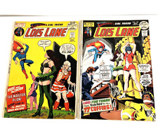 DC Superman's Girl Friend Lois Lane #121 & #122 (Bondage cover) 1972  (w/ Thorn) picture