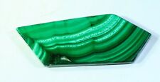 106 CT NATURAL FLOWER PLUME FIRE MALACHITE POLISH TILE UNTREATED GEMSTONE MK-164 picture