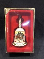 2004 Lenox Annual Holiday Bell First in Series “Santa’s Woodland Visit” 7” Tall picture