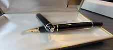 Montblanc Meisterstuck Fountain Pen  14Kt Gold M Pt New In Box  W Germany 144 picture