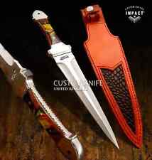 IMPACT CUTLERY CUSTOM DAGGER KNIFE FULL TANG RESIN HANDLE- 1671 picture