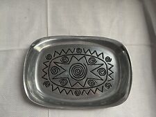 The Wilton Co. RWP Arnetale Reggae Pewter Bread Serving Tray picture