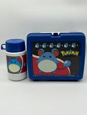 Vintage Pokemon Thermos Lunch Box Marill with Thermos and Cap Nintendo picture