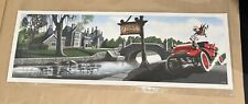 Disney JC Richard Wind In The Willows Mr. Toad Print  LE 150 Mondo Cyclops picture