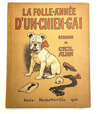 1906 CECIL ALDIN FIRST EDITION FRENCH BULLDOG CHILDREN'S DOG BOOK picture