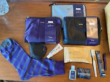 Delta Airlines TUMI Amenity Kit First Class Toiletry Black DAL NEW picture