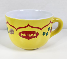 Vtg Maggi Seasoning Jumbo Mug/Cup Yellow Vegetables Soup  VGC picture