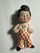 Vintage 1973 Big Boy Restaurants of America Plastic Big Boy Bank 9