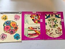 Vintage meyercord decorator decals lot of 3 picture