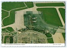 c1960 Port Columbus International Airport Columbus Ohio Vintage Antique Postcard picture