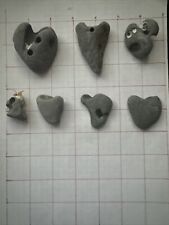 RARE-HEART-hag Stone,Holley Stone,Wicca,Art,Pagan,luck,protection,gift,jewelry#4 picture