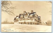 Postcard Shattuck Inn in Winter 1918 NH RPPC J93 picture