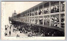 ATLANTIC CITY, N.J. * THE STEEL PIER * 1906 Postcard picture