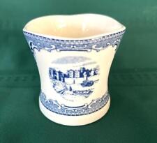 Votive Cup Server Blue White Johnson Brothers Britain Castles Made in England picture