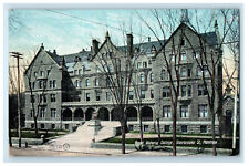 c1905 Royal Victoria College, Sherbrooke St. Montreal Canada CA Postcard picture