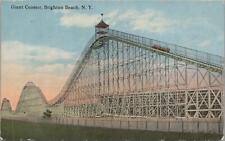 Postcard Giant Roller Coaster Brighton Beach NY  picture