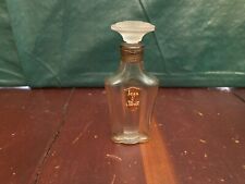 JEAN D'ALBERT ECUSSON Vintage Glass Perfume Bottle Collectible France picture