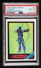 1987 Comic Images Marvel Universe Hawkeye #40 PSA 8 13h7 picture