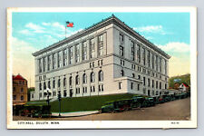 City Hall Building Old Card Duluth Minnesota MN Postcard picture