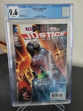 JUSTICE LEAGUE #41 CGC 9.6 GRADED DC 52 COMICS 1ST FULL APPEARANCE OF GRAIL picture