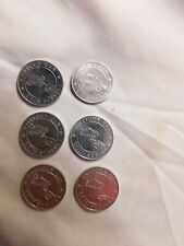 Sunoco Antique Car Coins Series 1 Lot of Six Coins VTG picture