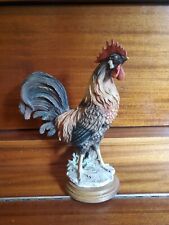Giuseppe Armani Sculpture Rooster Neopolitan Marking 11.5” Height Signed  picture