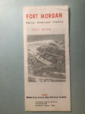 Fort Morgan Museum & Tour Guide Alabama Vintage Travel Brochure - George Wallace picture