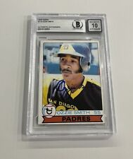 1979 TOPPS CARD RC ROOKIE #116 OZZIE SMITH CAR BGS 10 picture