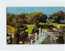 Postcard Italian Water Fountains Cypress Gardens Florida USA North America picture