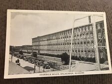 AL Sylacauga Alabama Avondale Mills Factory Talladega County Postcard picture