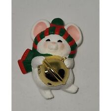 Vintage Hallmark Christmas Mouse Pin picture