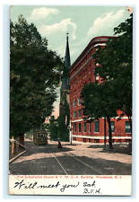 1907 First Universalist Church & YWCA Building Providence RI - Damaged picture