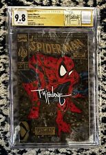 Spiderman #1 CGC 9.8 Gold Edition Signature Series SS Signed Todd McFarlane picture