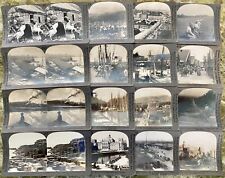 LOT of 16 Keystone 1920's Educational Set Stereoviews of Various Topics, #L3 picture