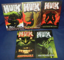 The Incredible Hulk Vol 1-5, Vol 2-5 are 1st Print, VG, PB, Marvel,Graphic Novel picture