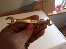 VINTAGE SNAP-ON VO SERIES 1214 DOUBLE OPENED END WRENCH 7/16 & 3/8  picture