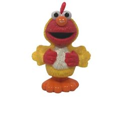 2003 Sesame Street Chicken Dance Elmo McDonalds Meal Toy 4.5 Inch Figurine picture