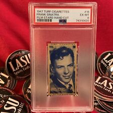 1947 Turf Cigarettes Film Stars Frank Sinatra #16 PSA 6 Low Pop picture