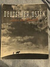 Original WWII German Book Deutscher Osten Land Der Zukunft picture