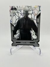2023 Topps Star Wars High Tek Darth Maul Printing Plate  1/1 🔥🔥 picture