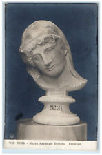 c1960's  Penelope National Roman Museum Rome Italy RPPC Photo Postcard picture