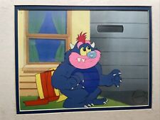 Original 1987 My Pet Monster Production Animation Cel & Copy Background COA picture