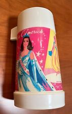“Miss America” Aladdin Thermos 1972. Half-pint. Made in USA picture