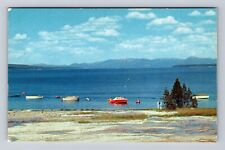 Yellowstone National Park, Yellowstone Lake, Series #S2130 Vintage Postcard picture