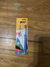 Made In France BIC 4 Color Ball Point Pen -Multi Blue Red Green Black-Vintage picture