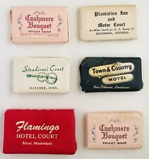 Vintage Hotel Motel Mini Soap Bars Town & Country Flamingo Stradivari and More picture