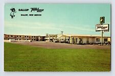 Postcard New Mexico Gallup NM Travelodge Motel Route 66 19601 Unposted Chrome picture