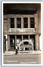 Postcard NV RPPC Virginia City View Store Front Territorial Enterprise 1885 I1 picture